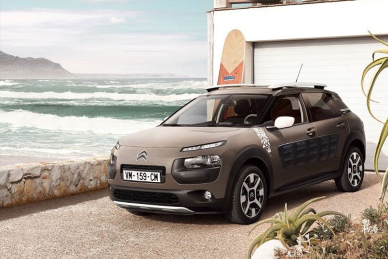 Citroen Cactus - гибрид на воздухе